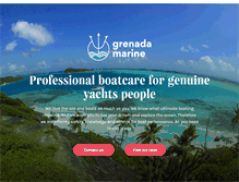 Tablet Screenshot of grenadamarine.com
